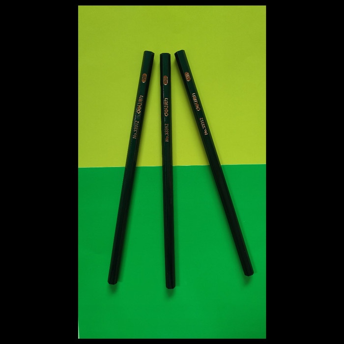 

Berkualitas Pensil Deli 33312 Green Wooden 2B Isi 10 Pcs Bergaransi