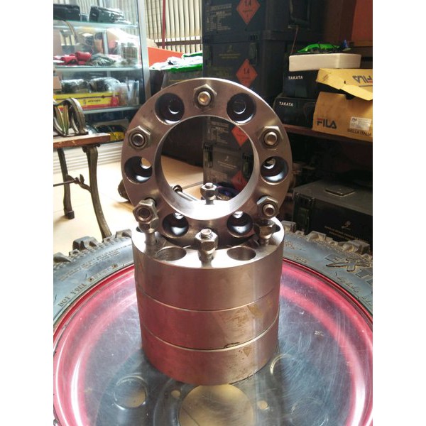 PART MOBIL Adaptor velg roda spacer spicer 5 cm H6 x 139.7 hardtop fortuner pajero double cabin niss