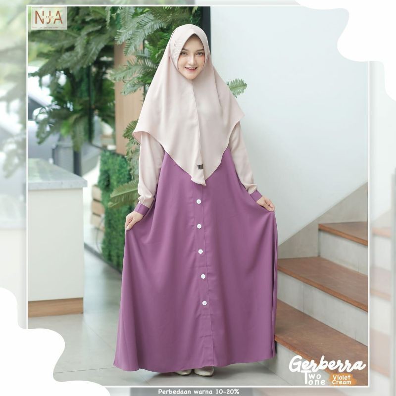 OPEN PO GERBERA SERIES 2 TONE BY NJA