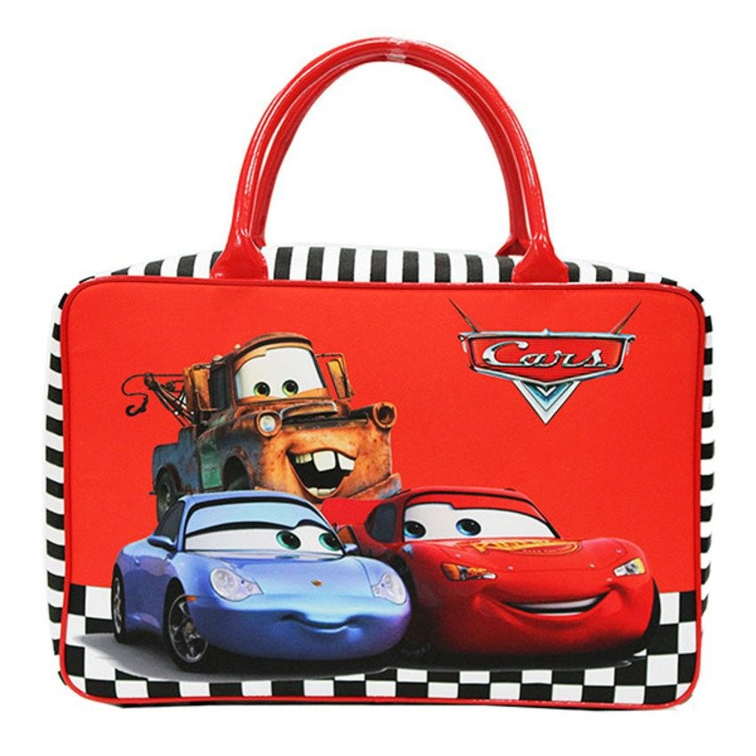 PA TRAVEL BAG SUPER KANVAS KARAKTER CARS (TAS KOPER JINJING/TAS RENANG) - TA001