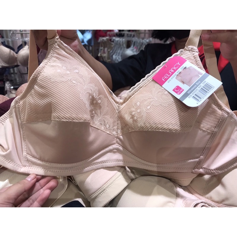 bra tanpa busa tanpa kawat coksu cup C brand felancy