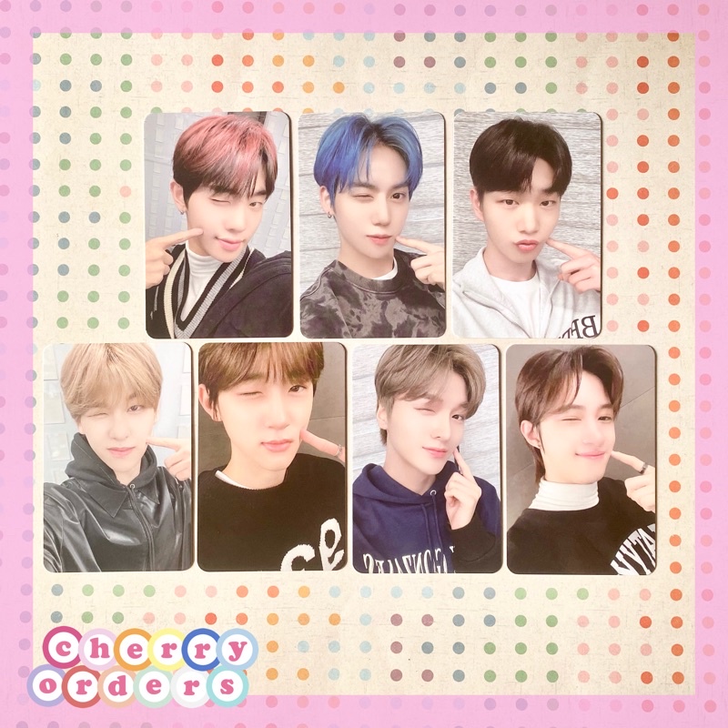 DRIPPIN Photocard Benefit MAKESTAR 3.0 R3 : Villain Hyeop Yunseong Changuk Dongyun Minseo Junho Alex