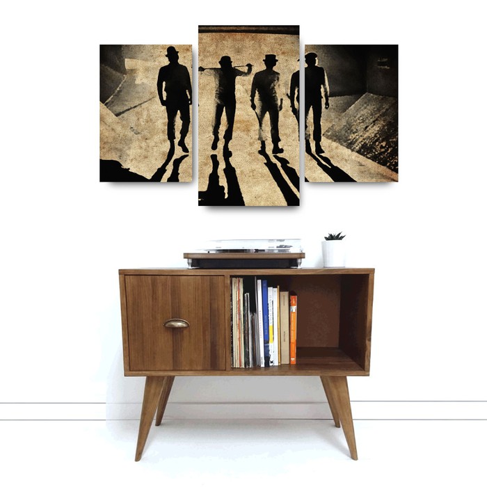 "A Clockwork Orange" Poster Kayu (Multipanel)