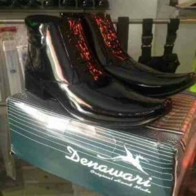 SEPATU PDH ALADIN BAHAN KULIT ASLI