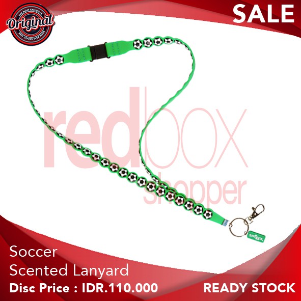 

ORIGINAL Smiggle Soccer Scented Lanyard