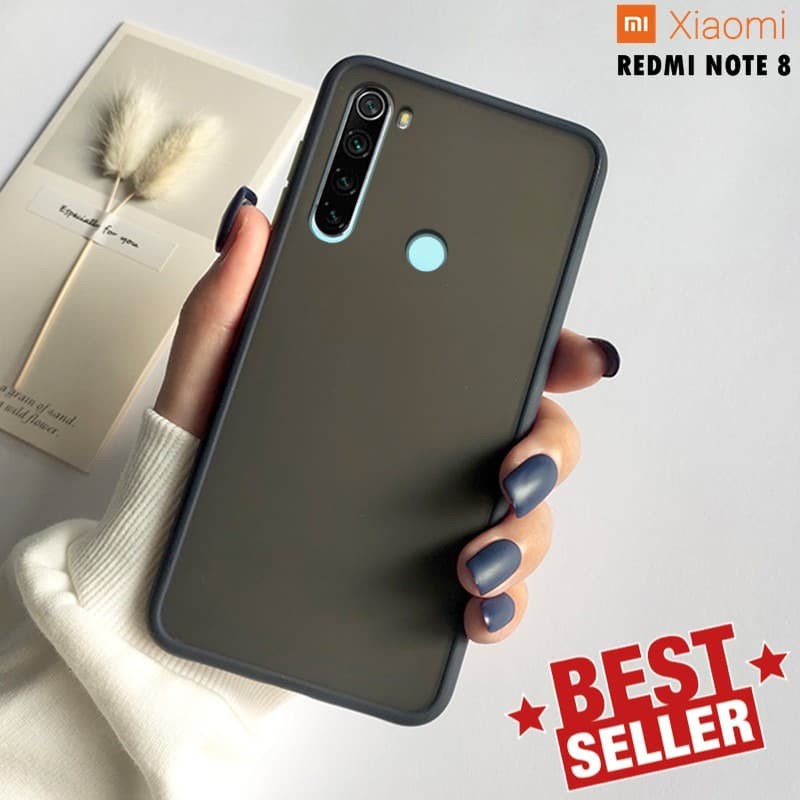 CASE MATTE XIAOMI REDMI NOTE 8 REDMI NOTE 8 BIASA TRANSPARAN FUZE MACARON MY CHOICE - FA