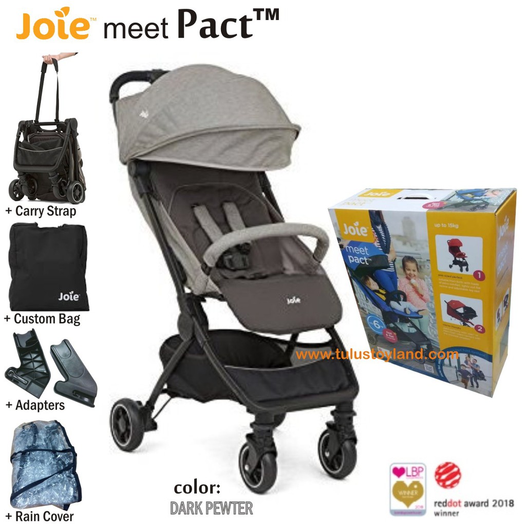 Joie Meet Pact Single Stroller Travel Pack kereta dorong anak traveling ringan