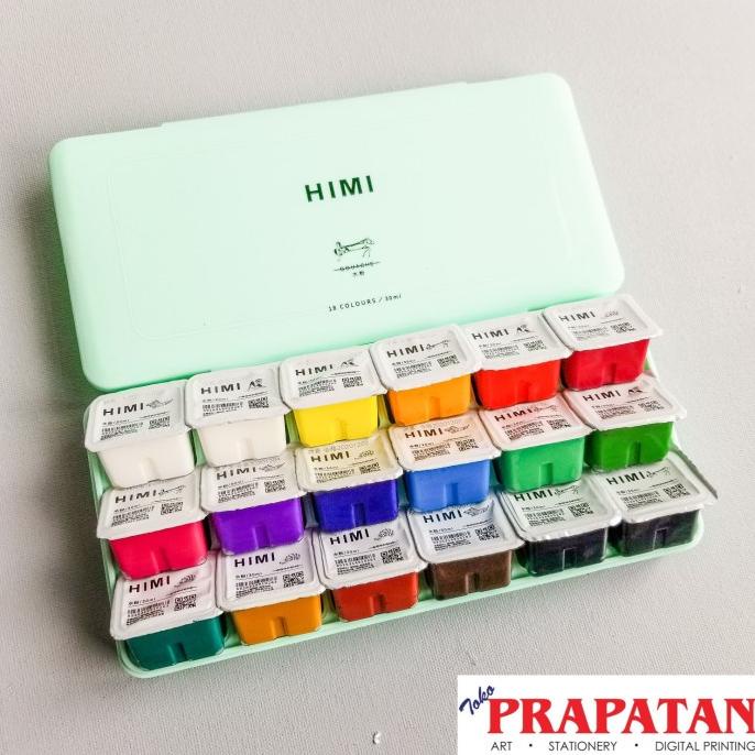 

PROMO Miya Himi Gouache18 Warna 30 ml/CAT AKRILIK SET/CAT AKRILIK SET 24 WARNA/CAT AKRILIK PASTEL/CAT AIR/CAT AIR LUKIS SET/CAT AIR GIOTTO/KUAS LUKIS 1 SET/KUAS LUKIS KECIL/KUAS LUKIS LENGKAP/KANVAS LUKIS/KANVAS LUKIS SKETSA/KANVAS LUKIS MINI/KANVAS