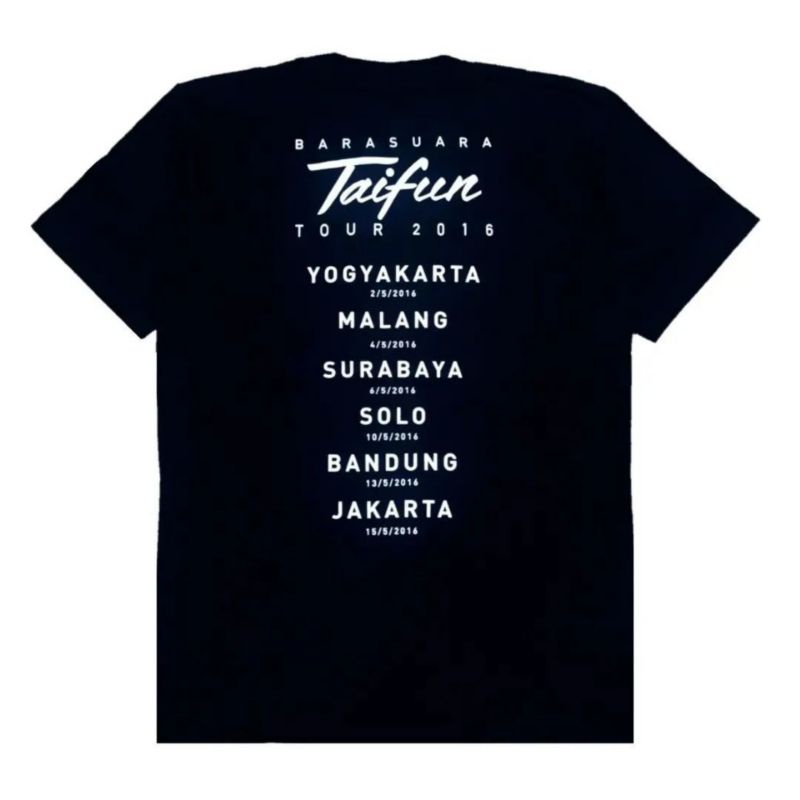 Tshirt BARASUARA - TAIFUN TOUR 2016