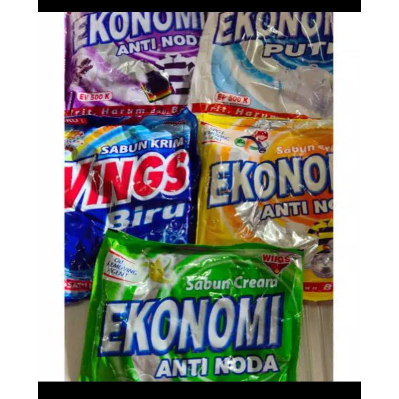 SABUN EKONOMI 500K,10 BKS