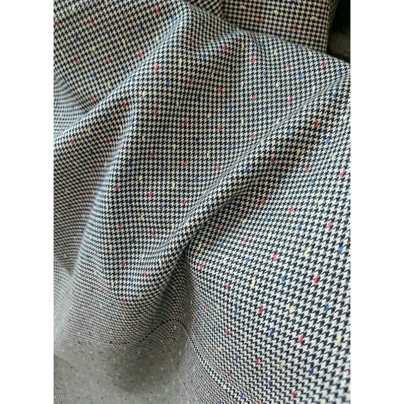 kain semi wool/bahan blazer_semi wool motif/semi wool import