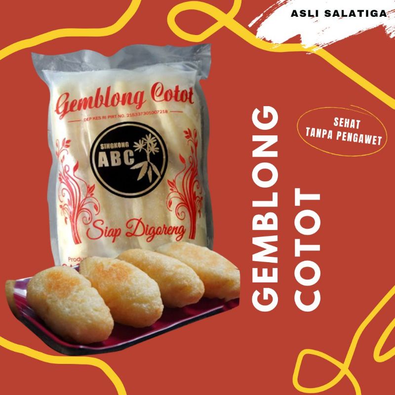 

Gemblong Cotot,Frozen food