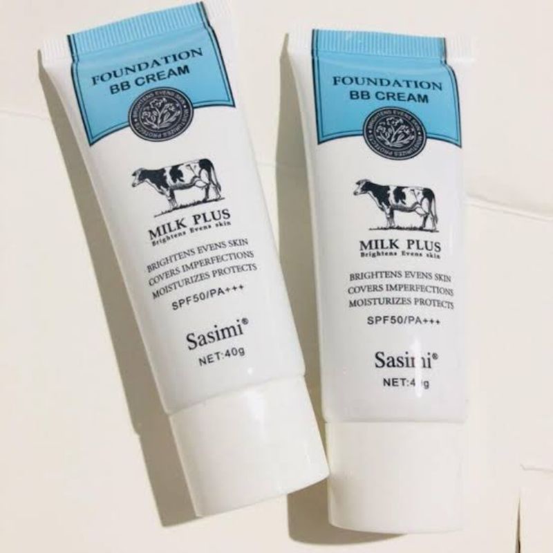 ECER FOUNDATION SASIMI MILK PLUSH  | BB CREAM SASIMI BESAR NO.S-1805