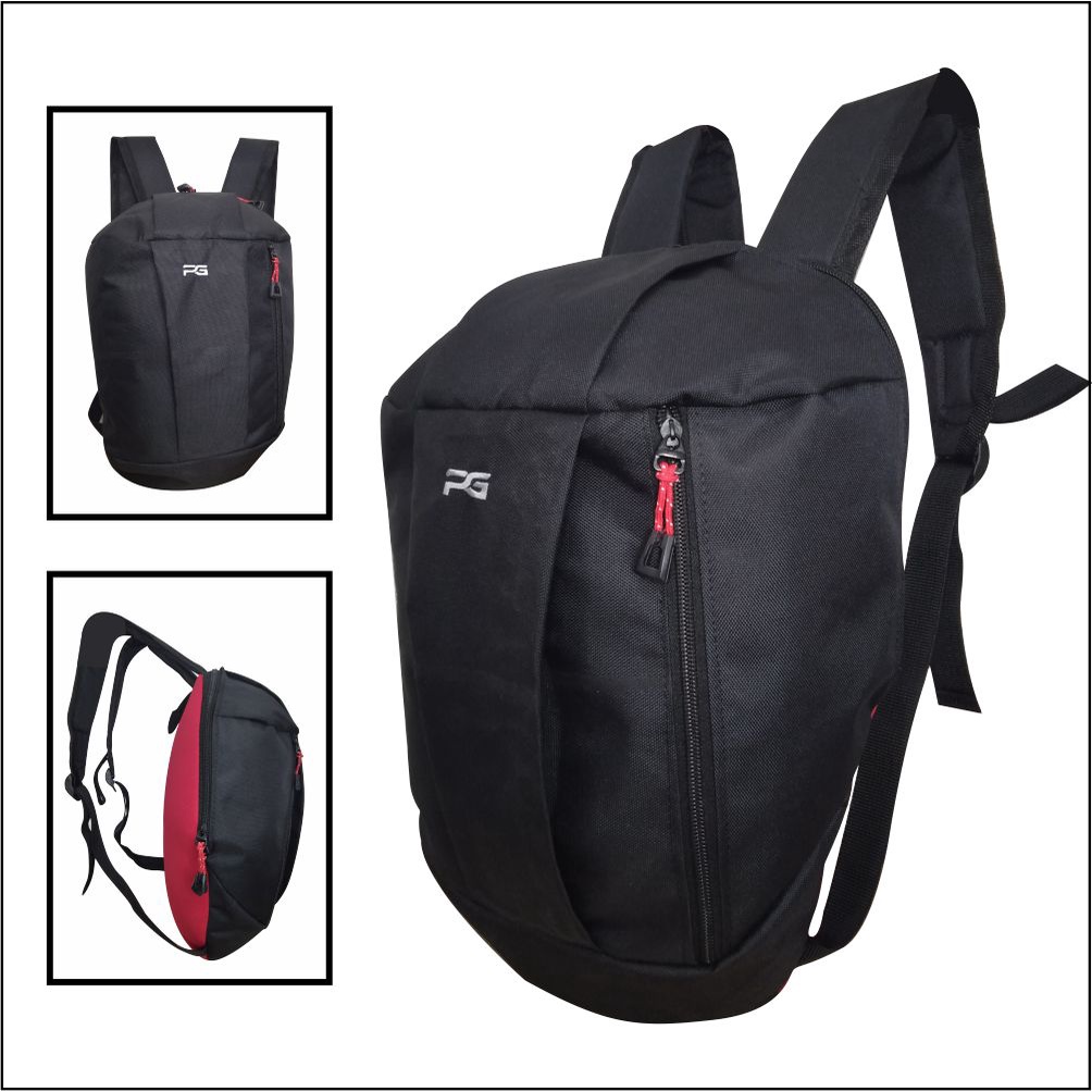 Tas Ransel Sport Kasual Polos Keren Murah Bagpack Pria PG - 8811