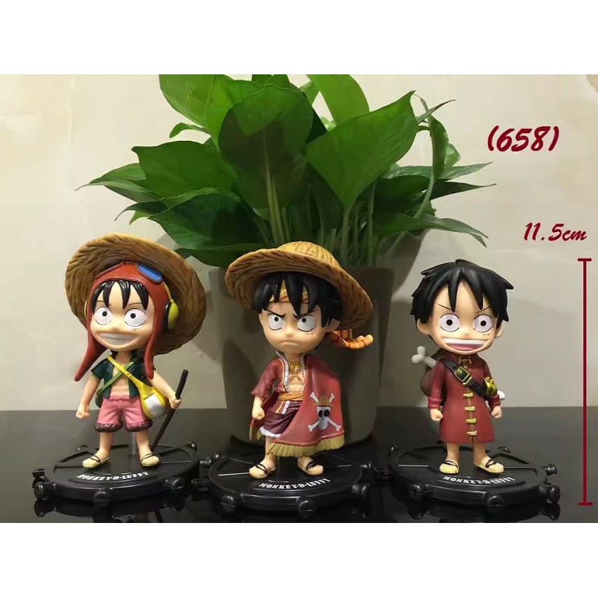 One Piece Monkey D Lutfy Action Figure Set