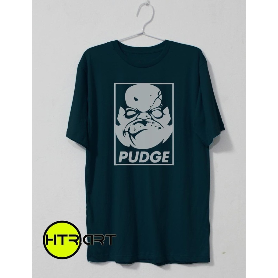 Kaos Tshirt Baju Combed 30S Distro Pudge Game Gaming Dota 2