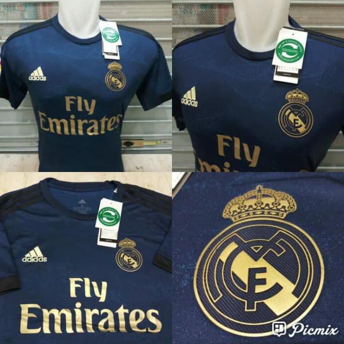 JERSEY BOLA REAL MADRID AWAY 2019/2020 GRADE ORI