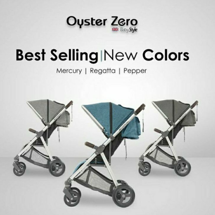 Oyster Zero Regatta dan Mercury Stroller