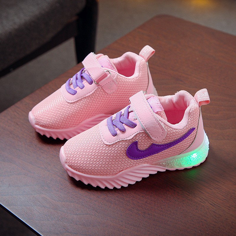 SEPATU LED ANAK SNEAKER SPORTS CHECK