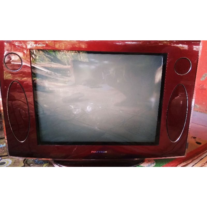 Mesin TV Polytron crystaline Original second