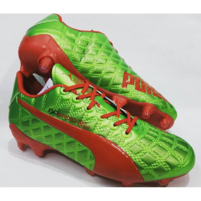 Sepatu bola puma evospeed grade ori premium [hijau]
