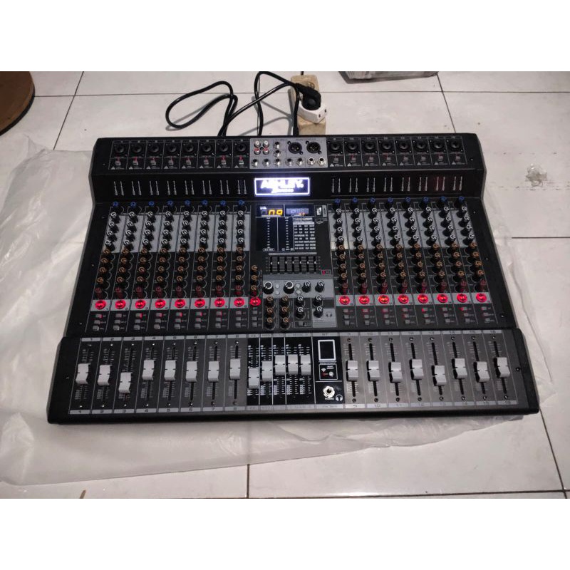 Mixer Audio Ashley Xman16 Xman 16 Original 16 Chanel USB Bluetooth Soundcard Efek Digital Reverb 199