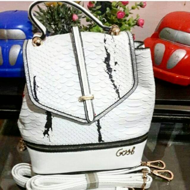 Tas Gosh Ransel Croco Gosh bandul Gosh Croco Gosh bekas Gosh Pita Gosh second