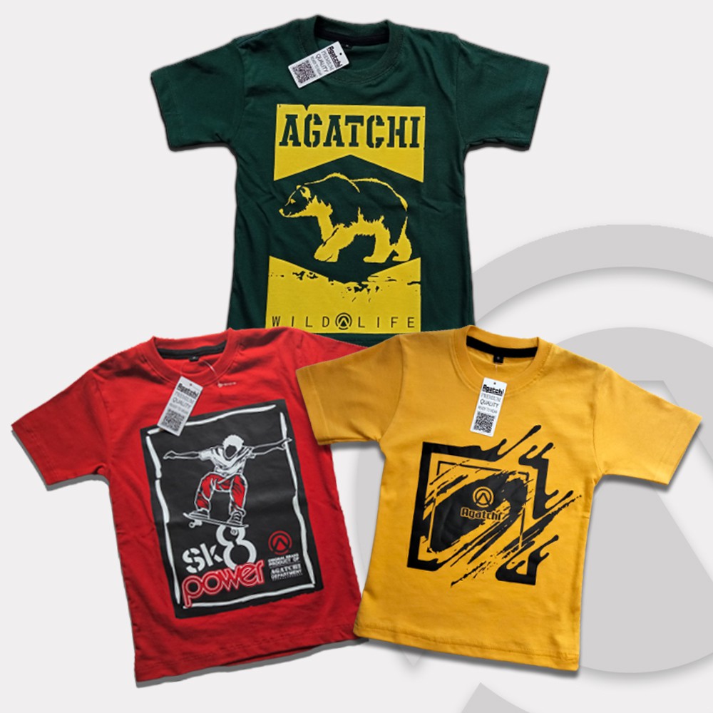 Baju Anak / Kaos Anak Distro Keren Agatchi