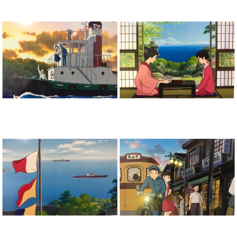 From Up on Poppy Hill Ghibli Post Card Kartu Pos Official