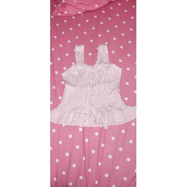 Tanktop Rajut Crop topKorean look