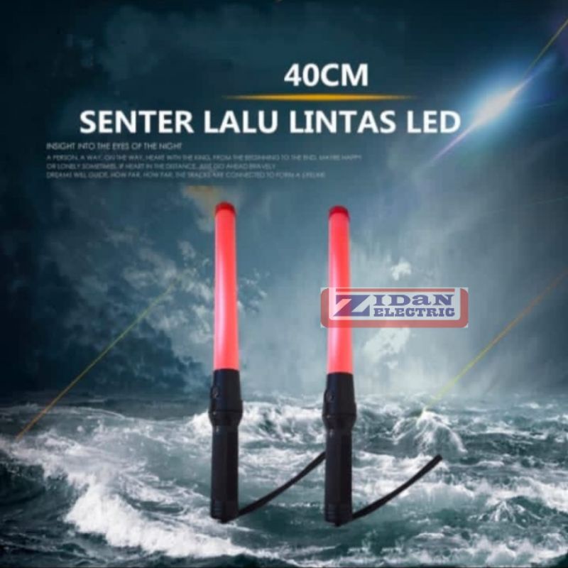 Senter Parkir / Senter Polisi / Tongkat Parkir / Senter Led Lalu Lintas