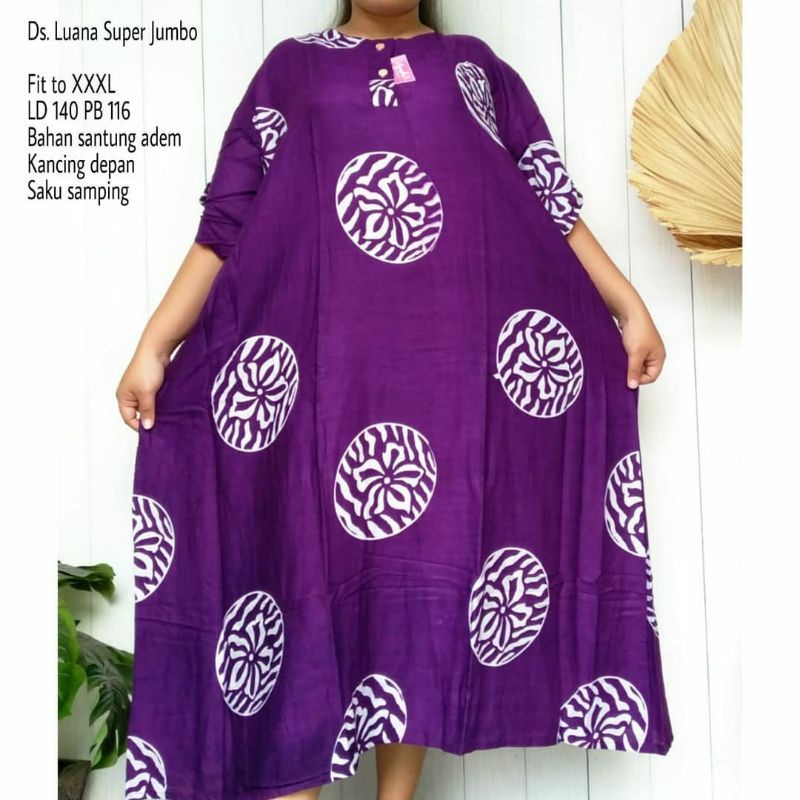 diskondaster jumbo LD 140 / daster kekinian/daster motif bagus/daster bali