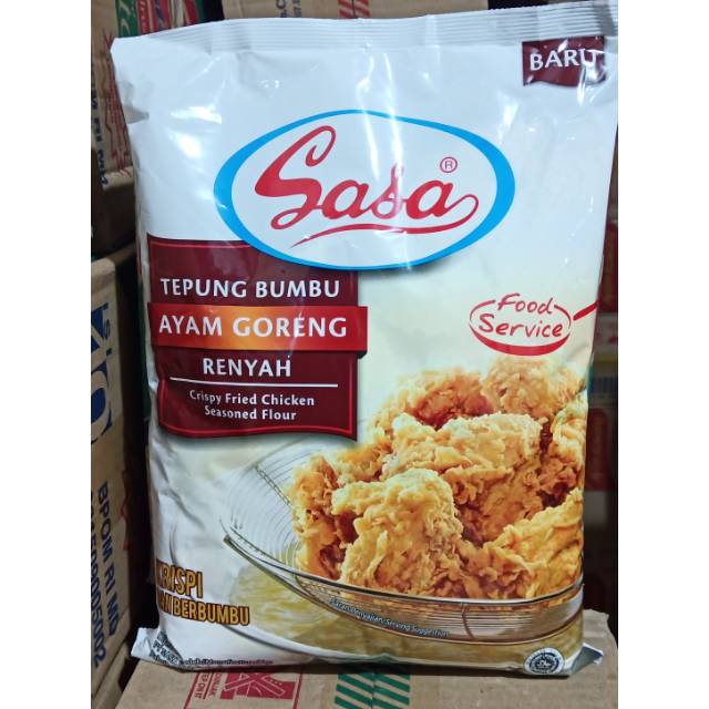 

Sasa tepung bumbu ayam goreng renyah special 900gr