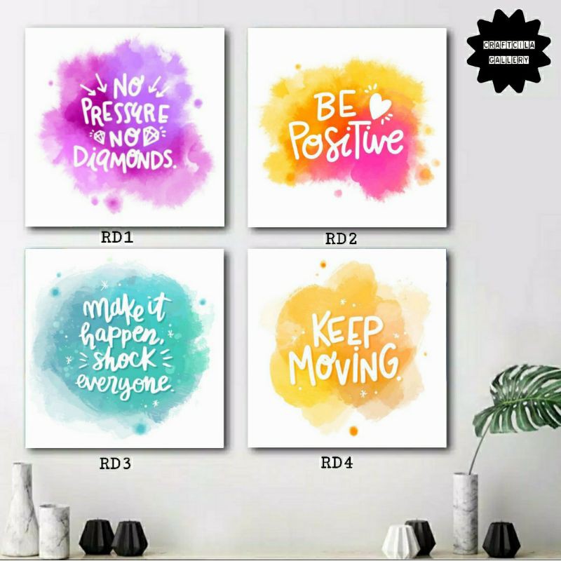Hiasan Dinding Quotes Hiasan Dinding Quotes Motivasi - Poster Motivasi