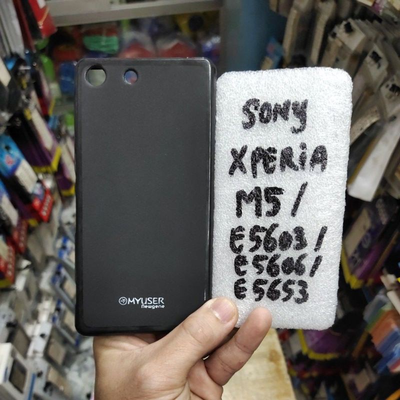 SONY XPERIA M5 / E5603 / E5606 / E5653 , XZ2 , XZ3 karet softcase silikon