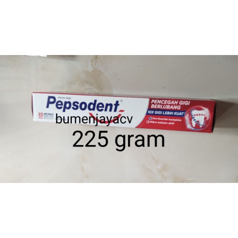 Pepsodent jumbo 225 gram pepsodent besar 225gram