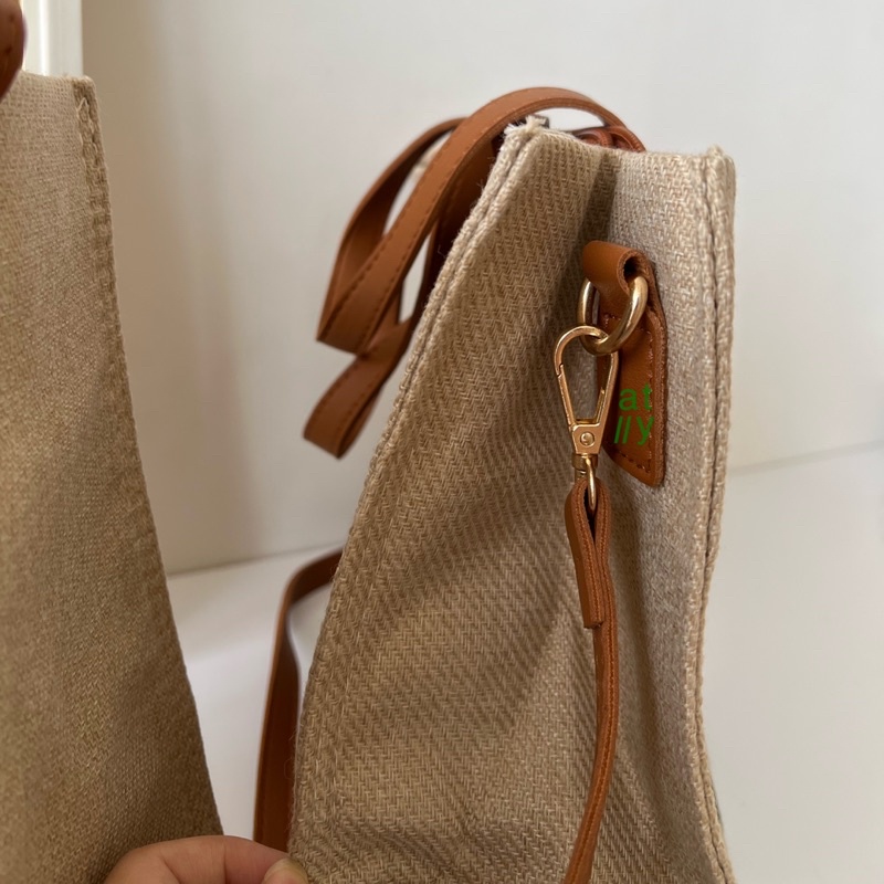 [Shop Atlly] Stripe Tote Bag