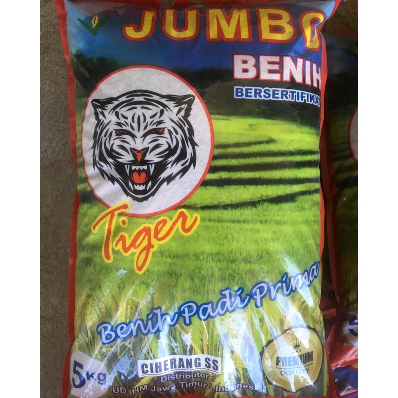 SUNGGAL BENIH PADI JUMBO MEREK TIGER KEMASAN 5KG