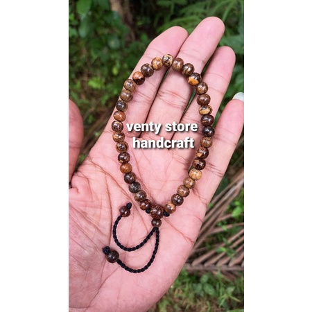Gelang kayu gaharu asli 5mm gelang gaharu wangi gelang tasbih gaharu asli kalimantan gelang gaharu m