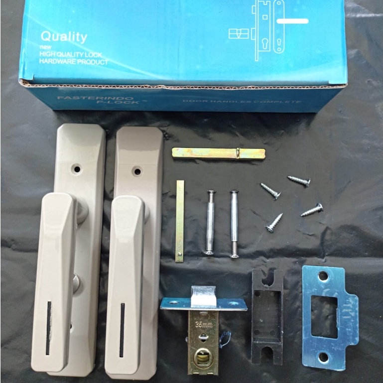 KUNCI PINTU KAMAR MANDI 105-07 YH/KUNCI PINTU TOILET WC/GAGANG PINTU SET/BATHROOM DOOR LOCK