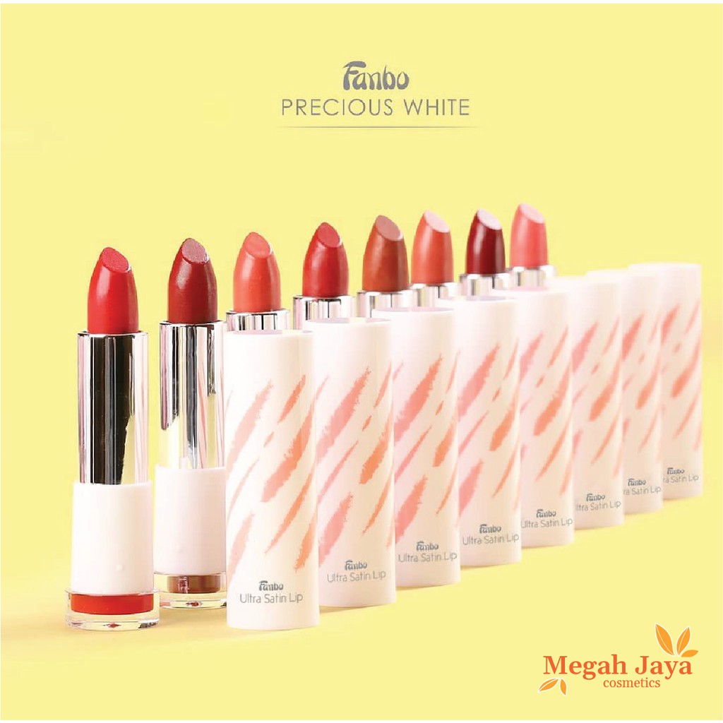 FANBO PRECIOUS WHITE ULTRA SATIN LIPSTICK @MJ