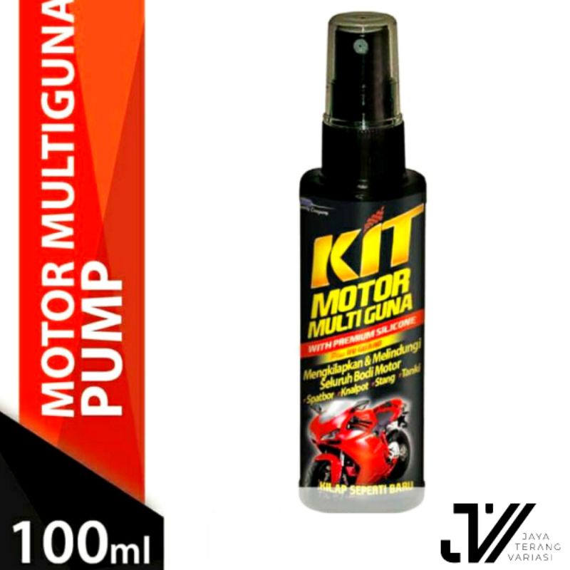 KIT Motor Multiguna Spray/Semprot 100ml pengkilap Body motor