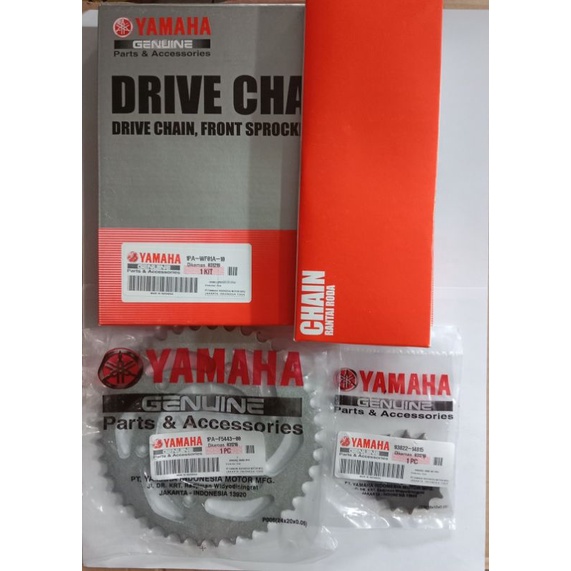 gearset gir set gir paket rantai yamaha motor vixion new 1PA
