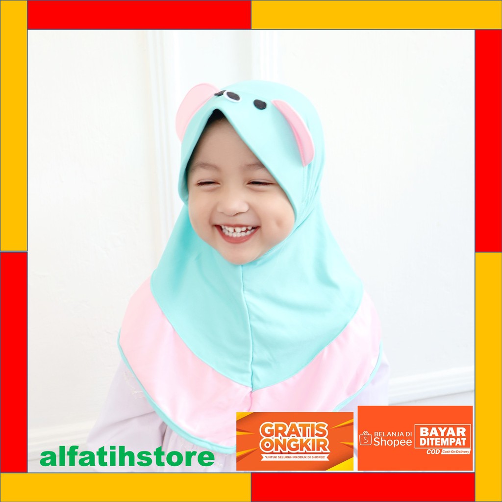 TOP PRODUK JILBAB ANAK PANDA / JILBAB ANAK LUCU / HIJAB ANAK MURAH / KERUDUNG ANAK PEREMPUAN KERUDUNG ANAK BAYI PEREMPUAN JILBAB ANAK 2 TAHUN HIJAB ANAK BAYI TERBARU