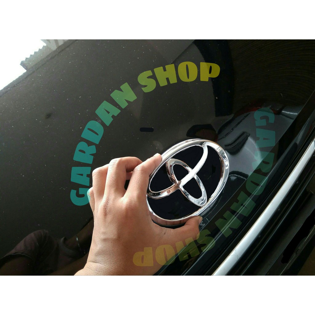 Emblem Pengganti Depan AGYA Lambang Pengganti Bawaan Logo TOYOTA CHROME