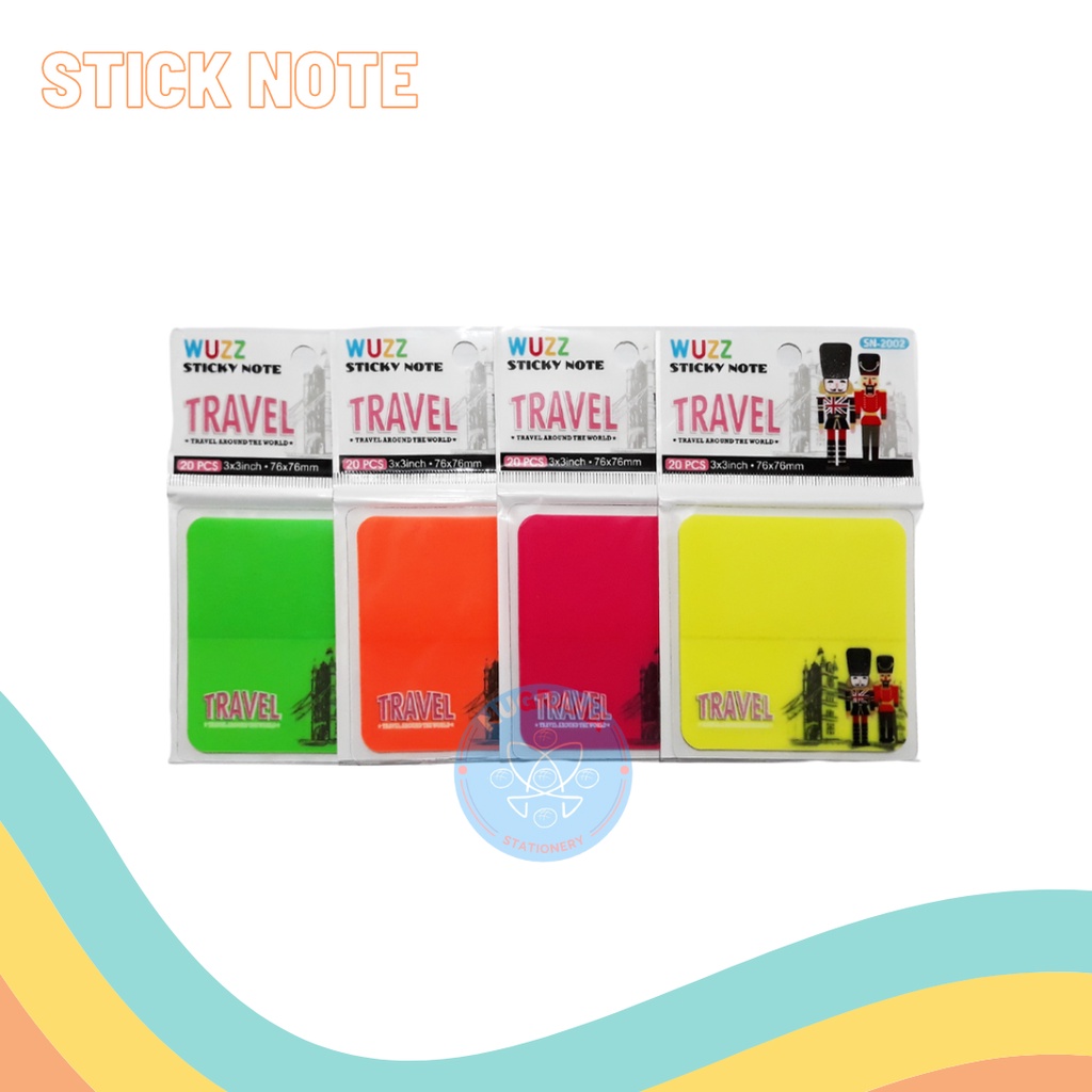 

OBRAL…!!! STICK NOTE WUZZ 2002 (1 PCS)