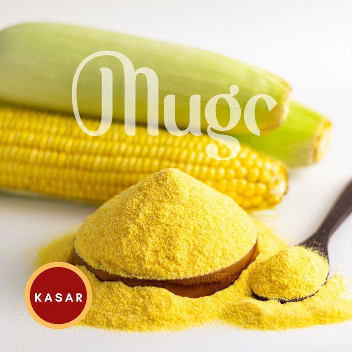 

PROMO [COD] Mugo Tepung Jagung (polenta coarse) 1kg Kemasan Ekonomis Non GMO Lokal - Kasar