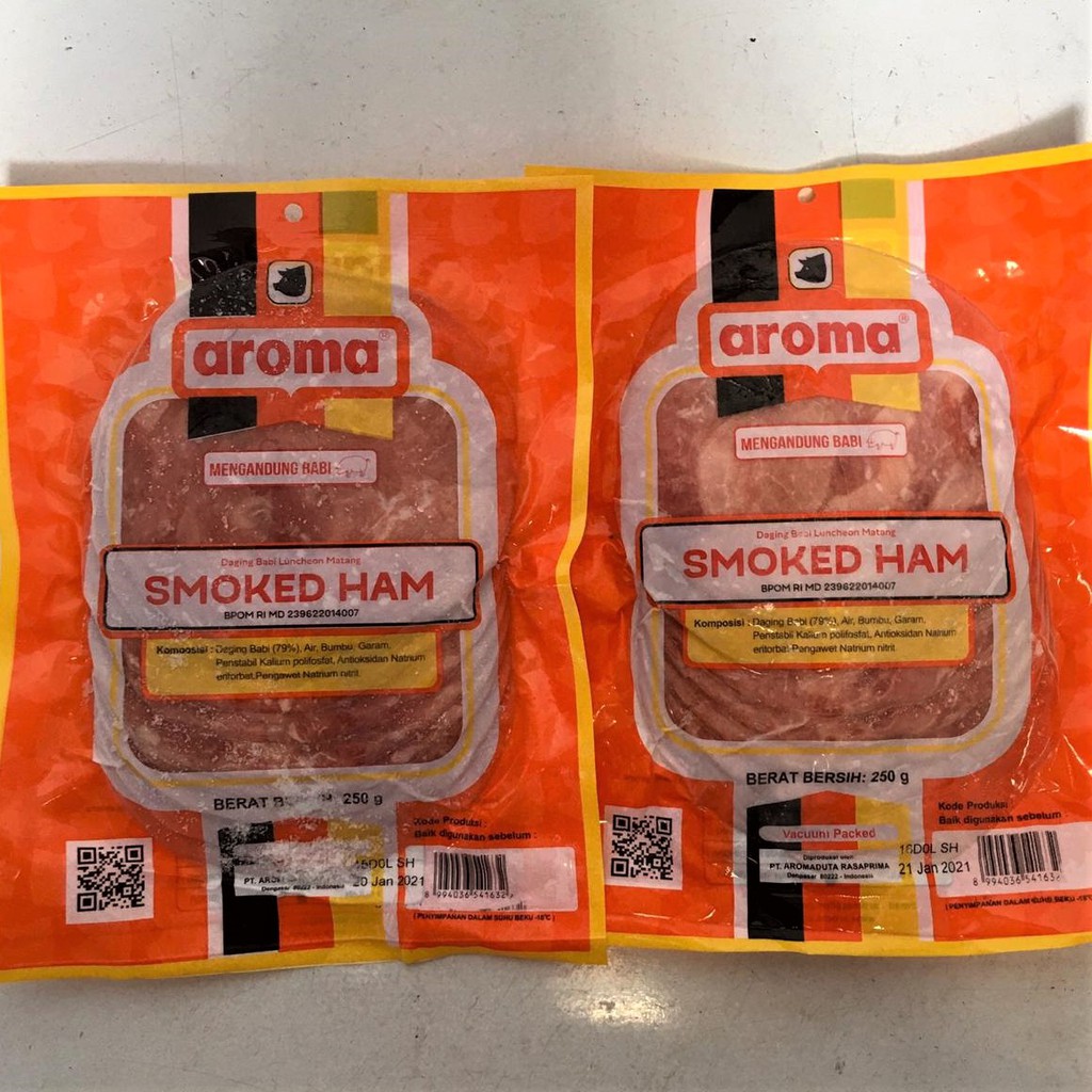 

AROMA SMOKED HAM 250gr (ORIGINAL)