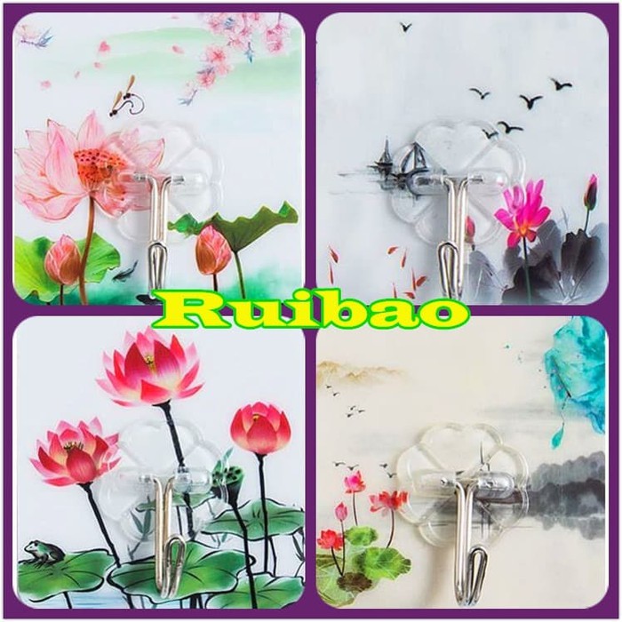 Paling Murah Nagada 1 Set 4 Pcs Kait Gantungan Kuat Bebas Paku Dinding Dapur yDMbqZcNaB5MG