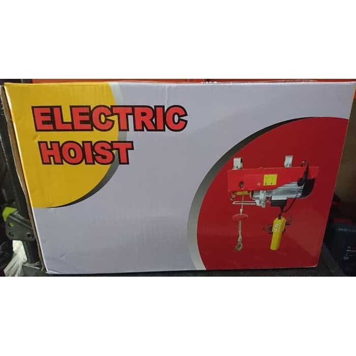 Mini Electric Hoist Wire 300KG Wire Winch PA-300 Katrol Elektrik